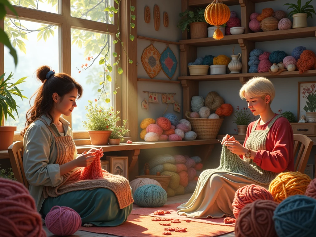 Handwerk workshop breien en haken bij Cozylightglow